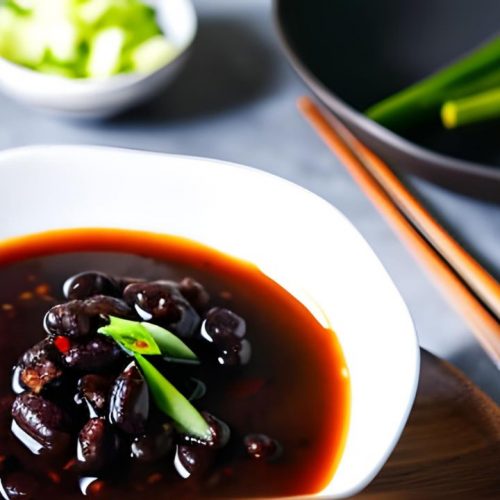 Sauce aux haricots noirs fermentes chinois